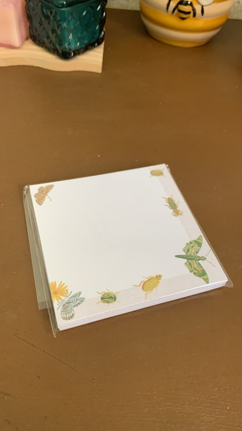 Bloco Autoadesivo Botânica