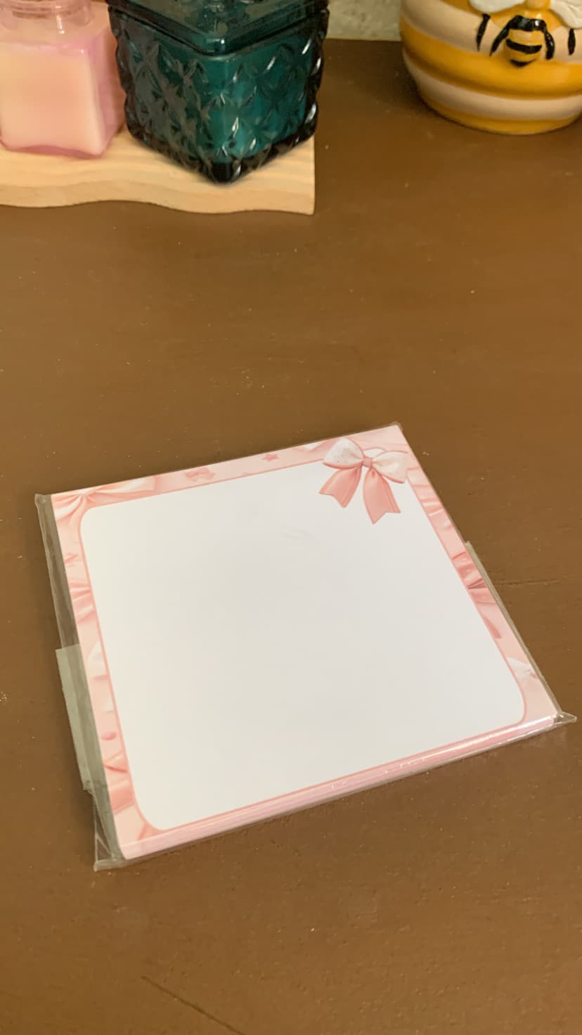 Bloco Autoadesivo Coquette