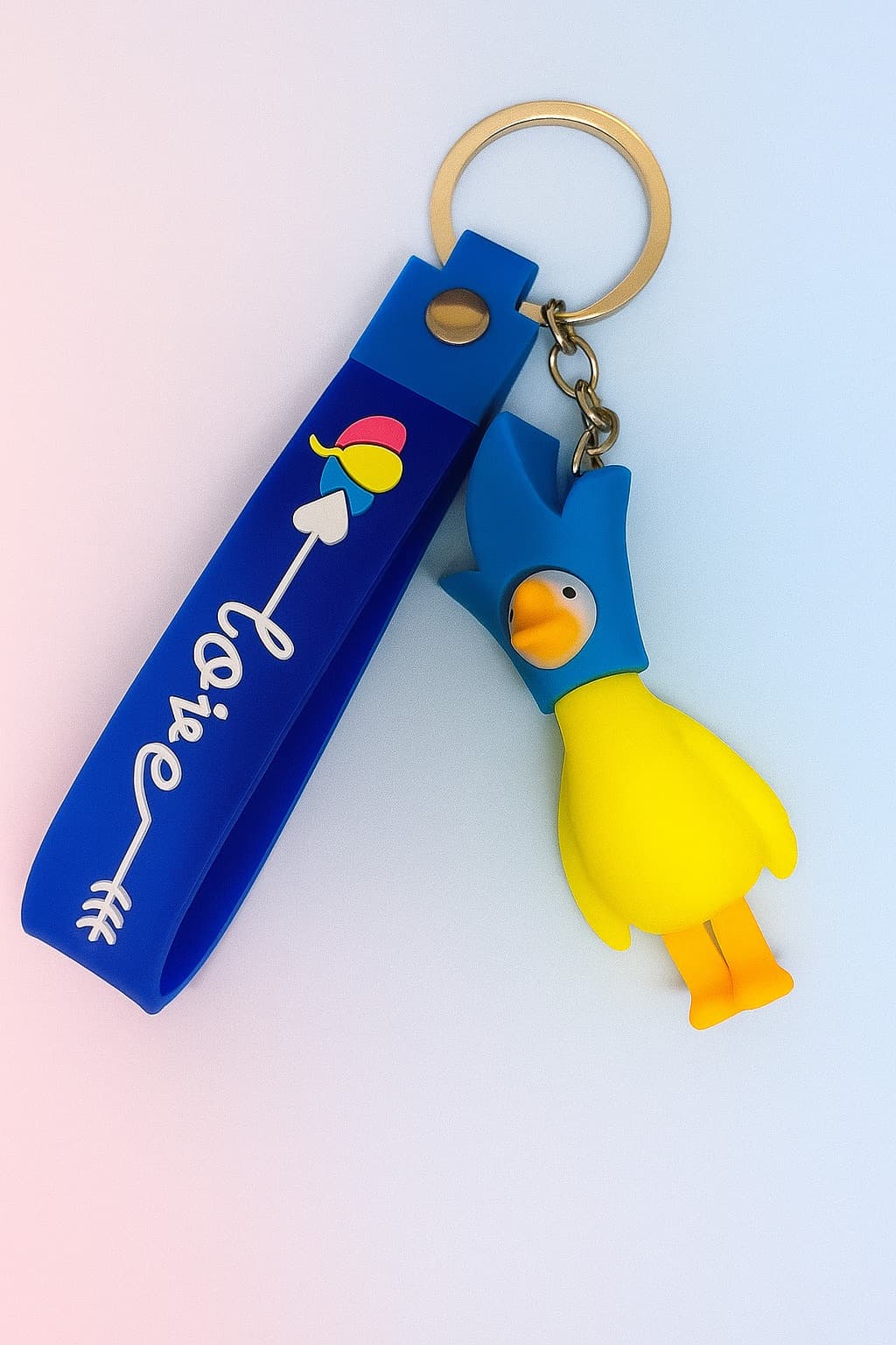 Chaveiro Pato Colorido - imagem 2