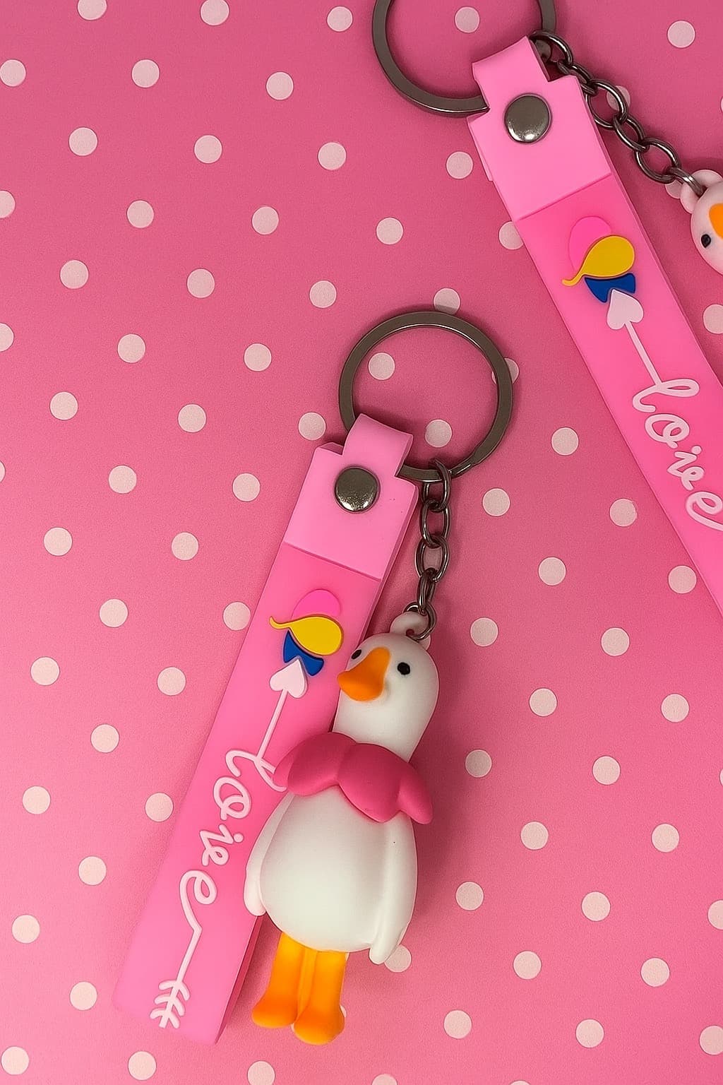 Chaveiro Pato Colorido - imagem 3