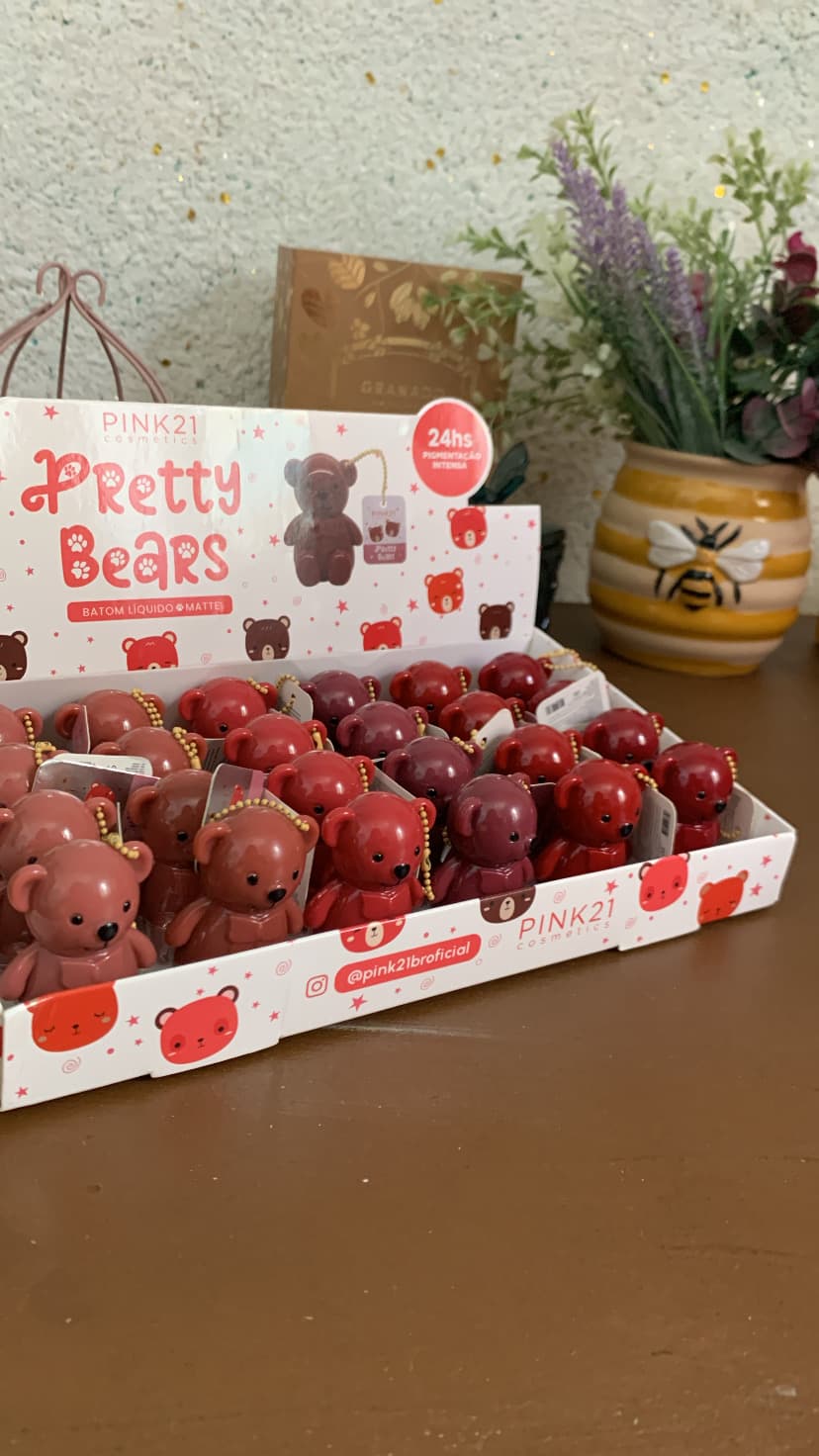 Batom Líquido Ursinho