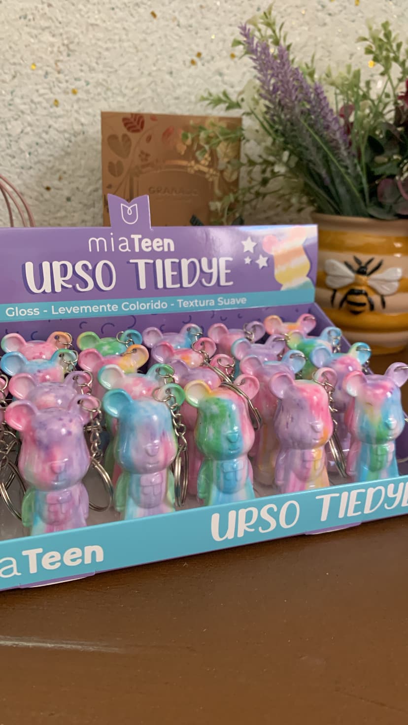 Lip Gloss Urso Tie-Dye